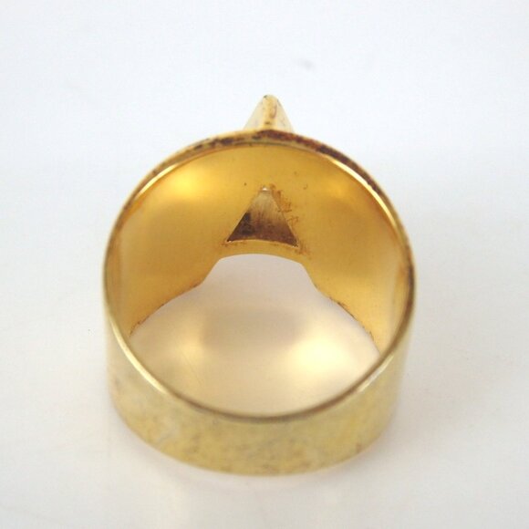 Authentic Chloe initial ring A ring metal[Used] - Picture 4 of 6